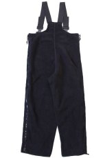 画像3: 00s 米軍 ECWCS POLARTEC フリースライナー オーバーオール 黒 M-S/R (3)