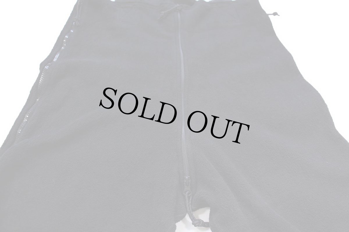 画像4: 00s 米軍 ECWCS POLARTEC フリースライナー オーバーオール 黒 M-S/R (4)