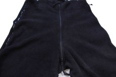 画像4: 00s 米軍 ECWCS POLARTEC フリースライナー オーバーオール 黒 M-S/R (4)