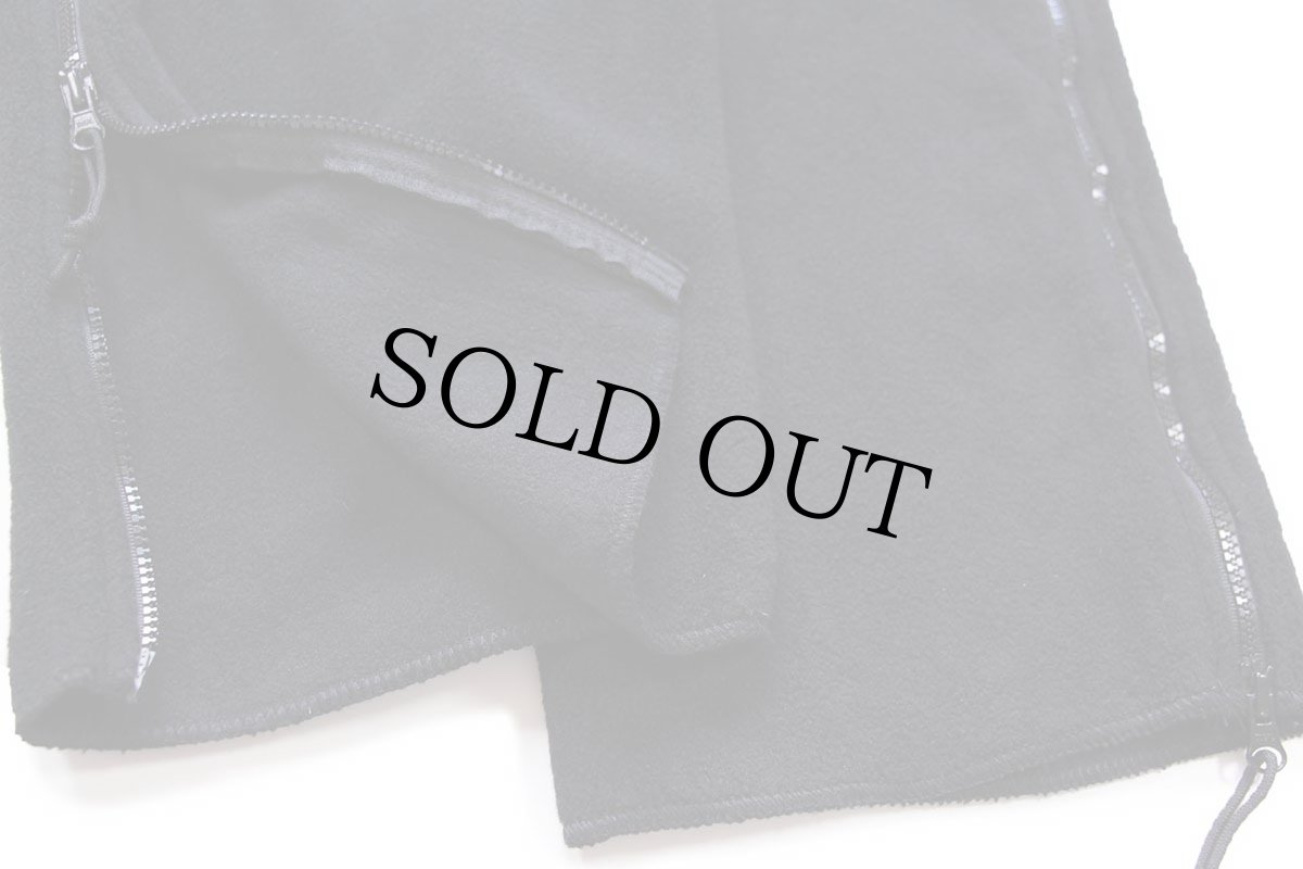 画像9: 00s 米軍 ECWCS POLARTEC フリースライナー オーバーオール 黒 M-S/R (9)