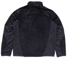 画像2: patagoniaパタゴニア R2 POLARTEC フリースジャケット 黒 M (2)