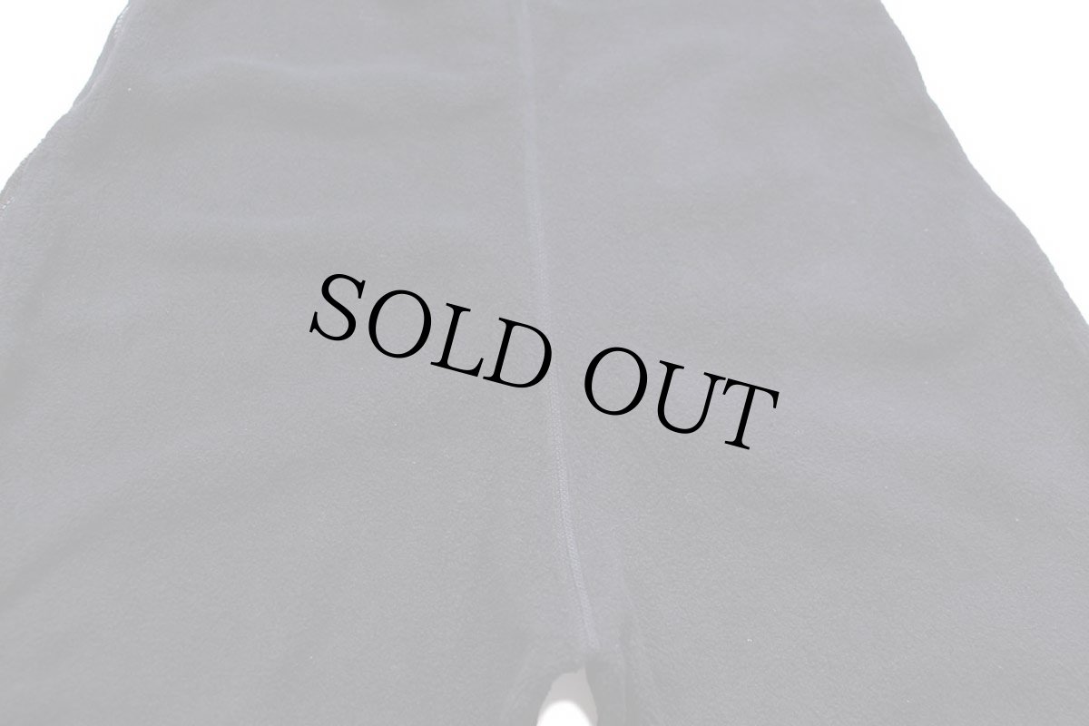 画像8: 00s 米軍 ECWCS POLARTEC フリースライナー オーバーオール 黒 M-S/R (8)