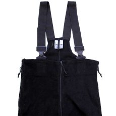 画像1: 00s 米軍 ECWCS POLARTEC フリースライナー オーバーオール 黒 M-S/R (1)