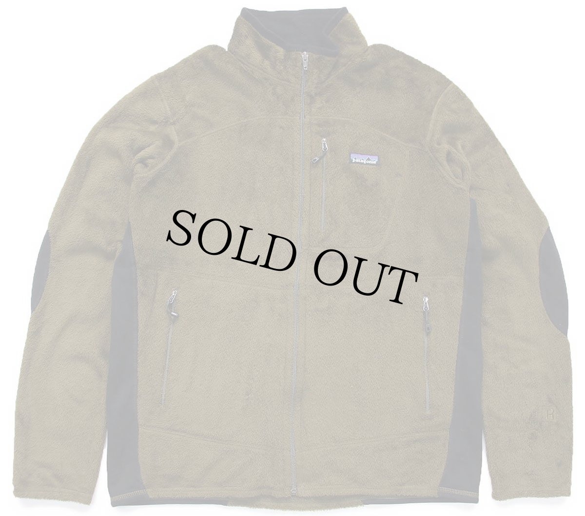 画像1: patagoniaパタゴニア R2 POLARTEC フリースジャケット オリーブ (1)