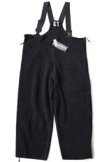 画像2: デッドストック★00s 米軍 ECWCS POLARTEC フリースライナー オーバーオール 黒 XL-S/R (2)