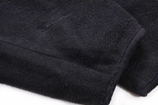 画像7: 00s USA製 patagoniaパタゴニア シンチラ フリース スナップT 黒 M (7)