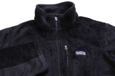 画像3: patagoniaパタゴニア R2 POLARTEC フリースジャケット 黒 M (3)