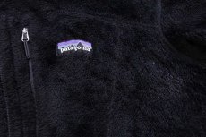 画像5: patagoniaパタゴニア R2 POLARTEC フリースジャケット 黒 M (5)