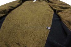 画像5: patagoniaパタゴニア R2 POLARTEC フリースジャケット オリーブ (5)