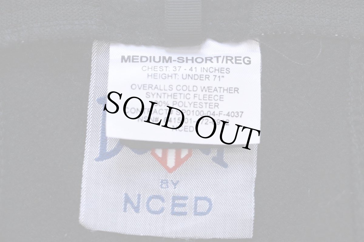 画像5: 00s 米軍 ECWCS POLARTEC フリースライナー オーバーオール 黒 M-S/R (5)