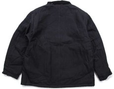 画像2: 未使用★carharttカーハート HYDRAULIC TECHNOLOGIES刺繍 キルティングライナー ダック地 トラディショナルコート 黒 XL (2)