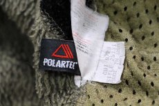 画像5: 訳あり★00s USA製 patagoniaパタゴニア R2 POLARTEC フリースジャケット フィールドグリーン M★刺繍ロゴ (5)