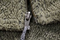 画像7: 訳あり★00s USA製 patagoniaパタゴニア R2 POLARTEC フリースジャケット フィールドグリーン M★刺繍ロゴ (7)