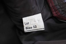 画像4: 70s UNKNOWN シングルライダース レザージャケット 焦げ茶 13 (4)