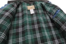 画像6: 90s GAPギャップ チェック ネルライナー デニムジャケット 4ポケット M (6)