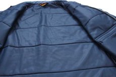 画像7: 80s USA製 Pla-Jac Dunbrooke AC-Delco バッテリー 中綿入り ナイロンジャケット 紺 L (7)