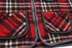 画像6: 90s J.CREW パチポケ タータンチェック ウールベスト S (6)