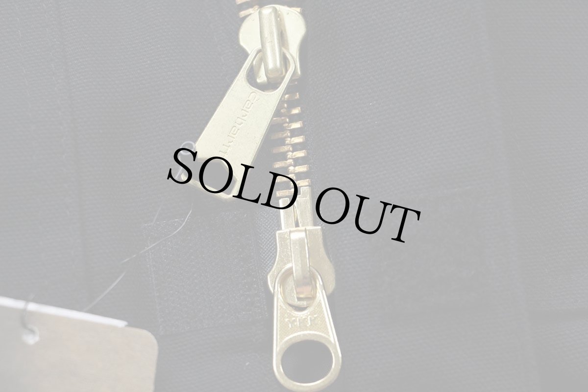 画像7: 未使用★carharttカーハート HYDRAULIC TECHNOLOGIES刺繍 キルティングライナー ダック地 トラディショナルコート 黒 XL (7)