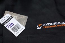 画像5: 未使用★carharttカーハート HYDRAULIC TECHNOLOGIES刺繍 キルティングライナー ダック地 トラディショナルコート 黒 XL (5)