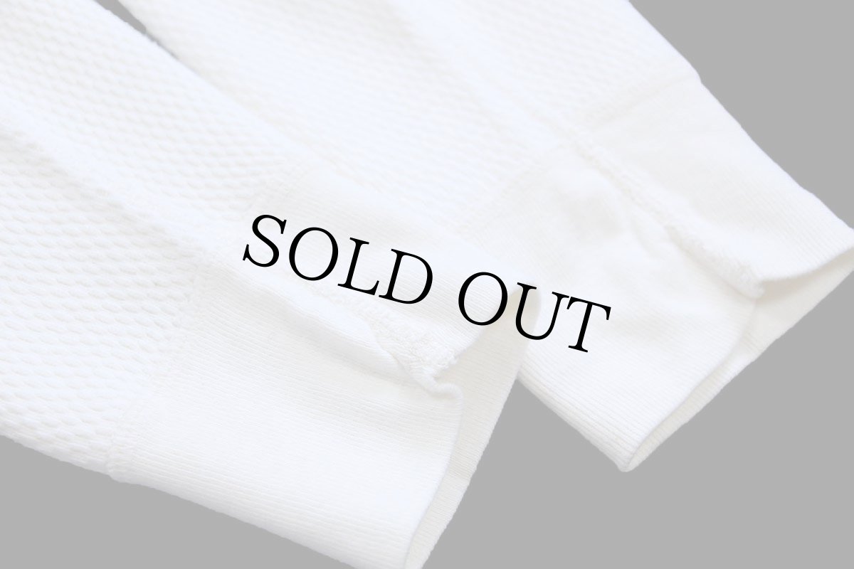 画像6: 80s USA製 ARCTEX コットン サーマルシャツ ナチュラル M (6)