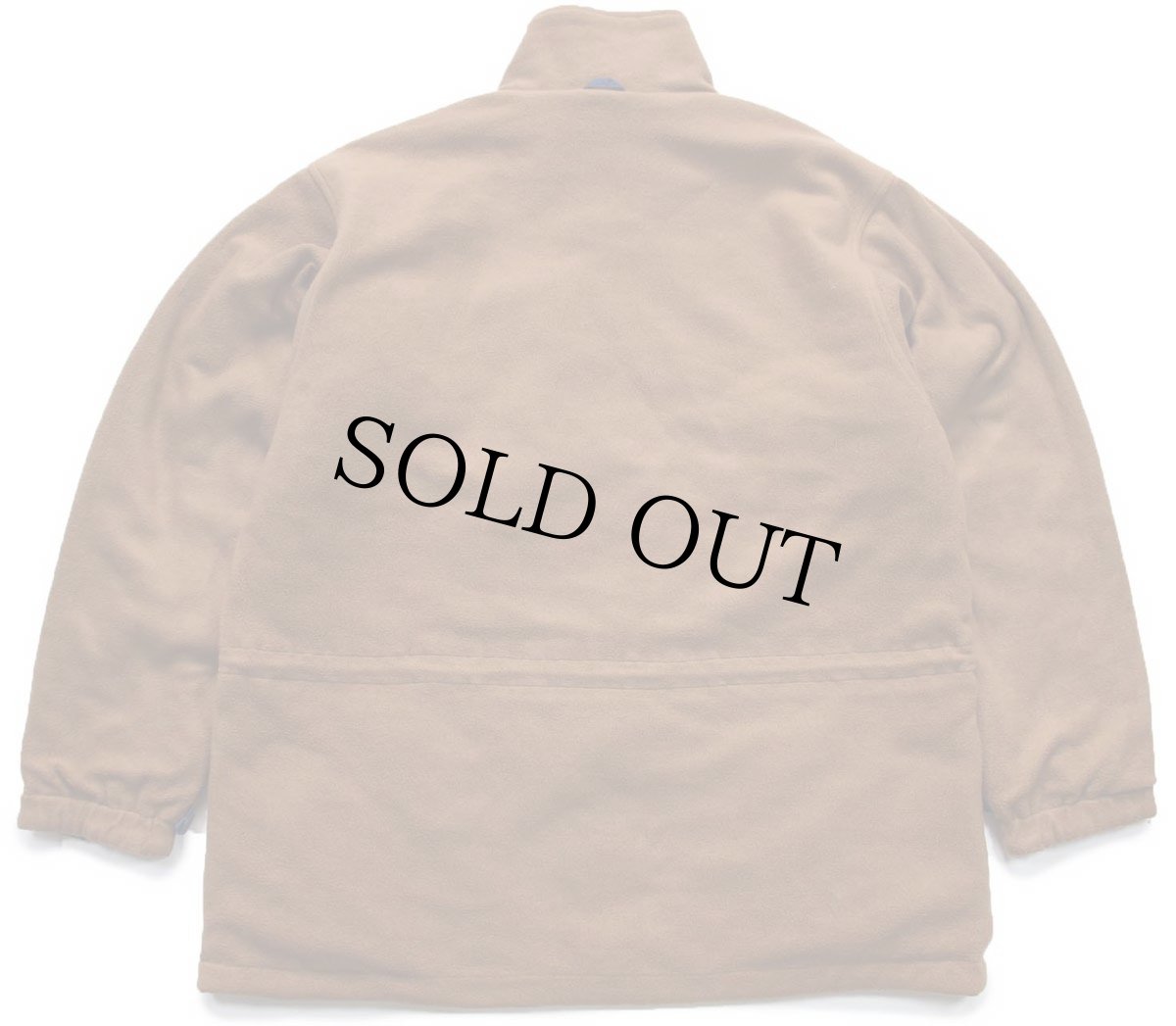 画像2: 00s L.L.Bean ロゴ刺繍 リバーシブル キルティング×フリースジャケット 茶×紺 L-R (2)