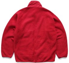 画像2: 訳あり★90s USA製 patagoniaパタゴニア シンチラ フリースジャケット 赤 M (2)