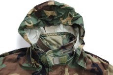 画像4: 80s 米軍 U.S.ARMY パッチ付き ウッドランドカモ M-65 フィールドジャケット S-S (4)