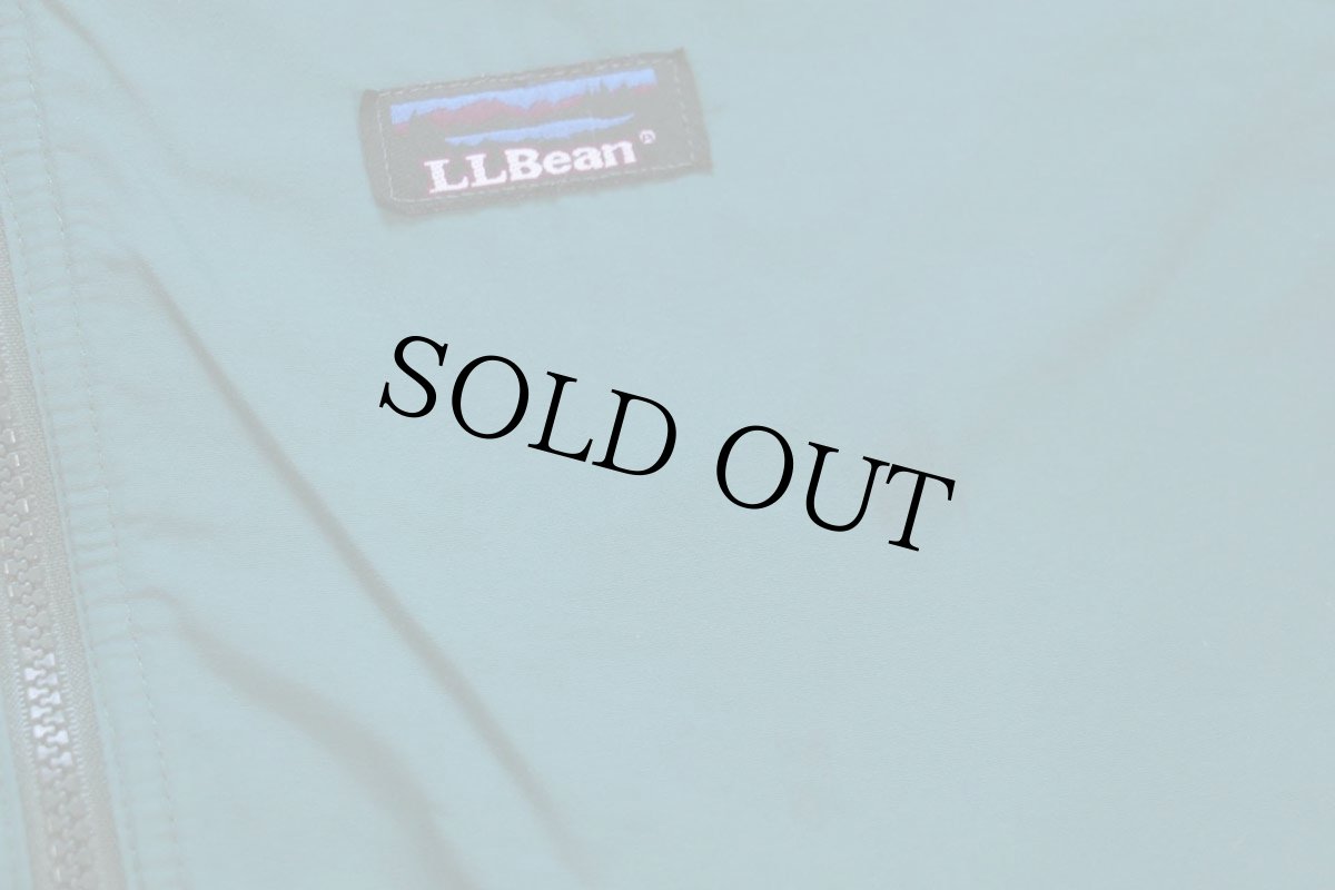 画像7: 90s L.L.Bean ウォームアップ フリースライナー ナイロンジャケット 緑 (7)