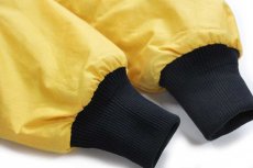 画像6: 90s USA製 FIELD&STREAM GORDON&FERGUSON フリースライナー ナイロンジャケット 黄 M (6)