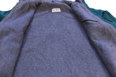 画像5: 90s L.L.Bean ウォームアップ フリースライナー ナイロンジャケット 緑 (5)