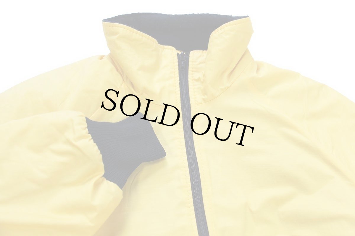 画像3: 90s USA製 FIELD&STREAM GORDON&FERGUSON フリースライナー ナイロンジャケット 黄 M (3)