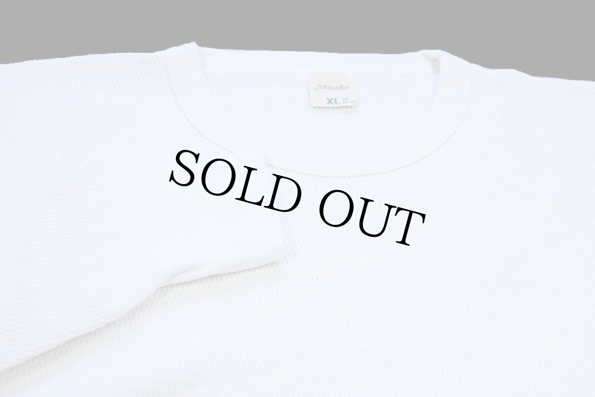 画像4: 90s USA製 STJOHN'SBAY コットン サーマルシャツ ナチュラル XL-T (4)