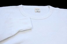 画像4: 90s USA製 STJOHN'SBAY コットン サーマルシャツ ナチュラル XL-T (4)