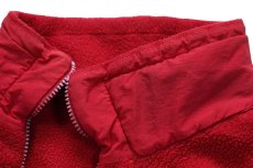 画像7: 訳あり★90s USA製 patagoniaパタゴニア シンチラ フリースジャケット 赤 M (7)