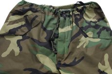 画像4: 90s 米軍 U.S.ARMY ECWCS GEN1 ウッドランドカモ GORE-TEXゴアテックス ナイロン オーバーパンツ L-R (4)