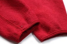 画像6: 訳あり★90s USA製 patagoniaパタゴニア シンチラ フリースジャケット 赤 M (6)