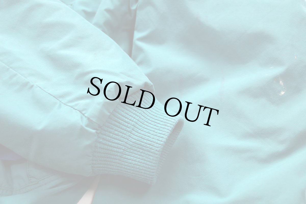 画像7: 訳あり★80s USA製 patagoniaパタゴニア シェルドシンチラ フリースライナー ナイロンジャケット エメラルドグリーン 12 (7)