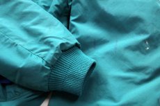 画像7: 訳あり★80s USA製 patagoniaパタゴニア シェルドシンチラ フリースライナー ナイロンジャケット エメラルドグリーン 12 (7)