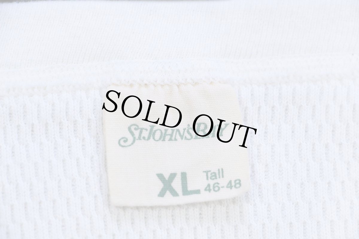 画像5: 90s USA製 STJOHN'SBAY コットン サーマルシャツ ナチュラル XL-T (5)