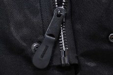 画像6: デッドストック★90s USA製 CONCORD ALPHA アルファ M-65タイプ キルティングライナー RAY-P-TEX フィールドジャケット 黒 M (6)