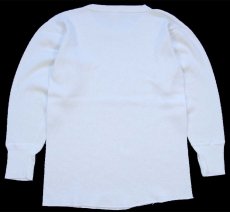 画像3: 90s USA製 STJOHN'SBAY コットン サーマルシャツ ナチュラル XL-T (3)