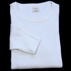 画像1: 90s USA製 STJOHN'SBAY コットン サーマルシャツ ナチュラル XL-T (1)