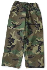 画像2: 90s 米軍 U.S.ARMY ECWCS GEN1 ウッドランドカモ GORE-TEXゴアテックス ナイロン オーバーパンツ L-R (2)