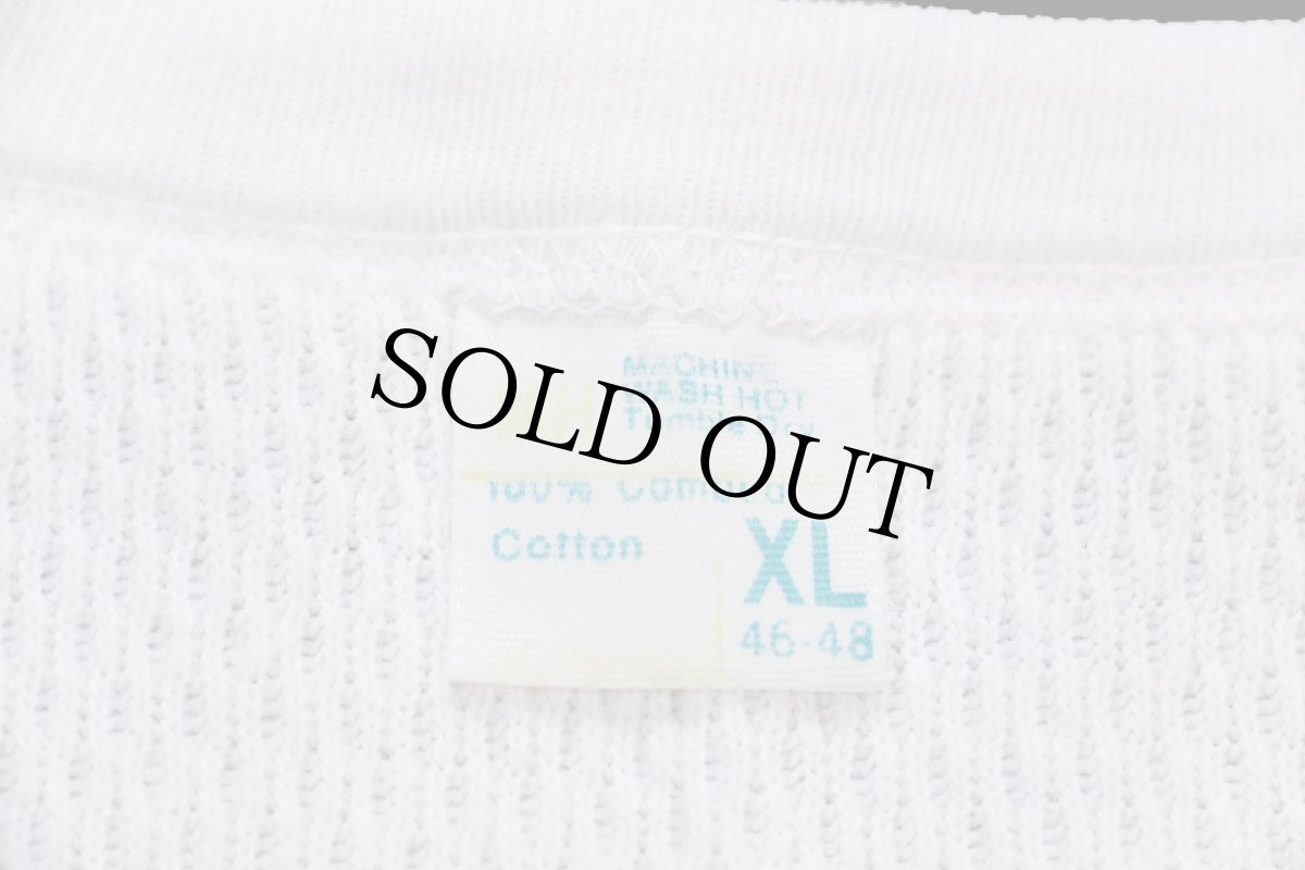 画像5: 70s JCPenney コットン サーマルシャツ ナチュラル XL (5)