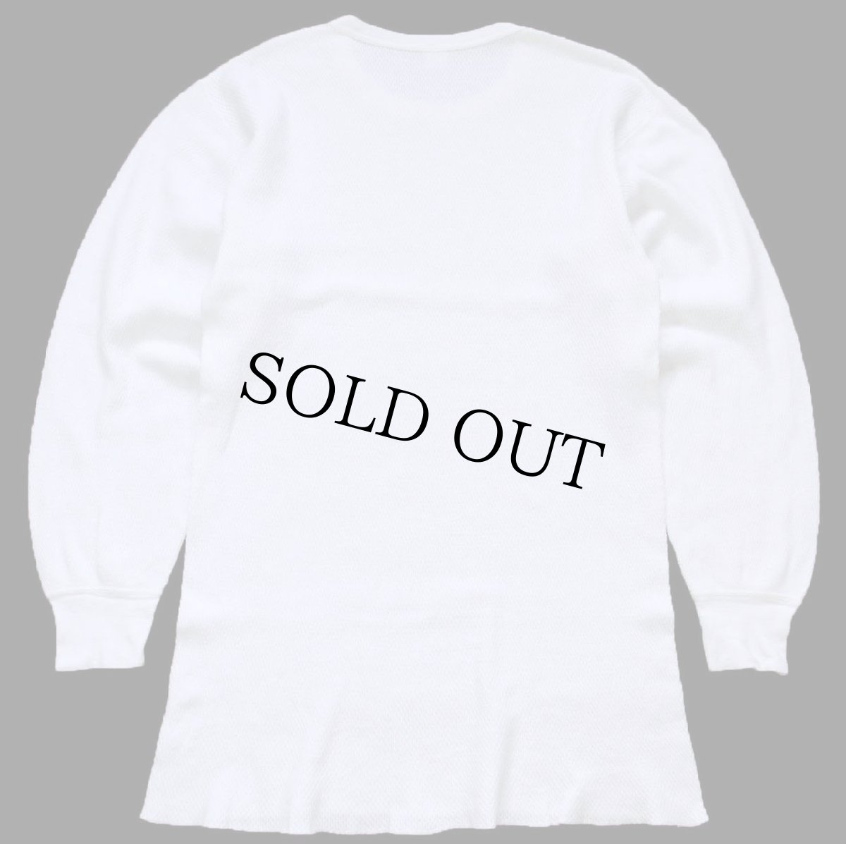 画像3: 70s JCPenney コットン サーマルシャツ ナチュラル XL (3)