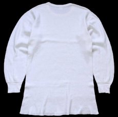 画像3: 70s JCPenney コットン サーマルシャツ ナチュラル XL (3)
