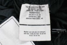 画像6: 00s 米軍 U.S.ARMY PFU トレーニング ナイロンパンツ 黒 M/R★116 IPFU (6)