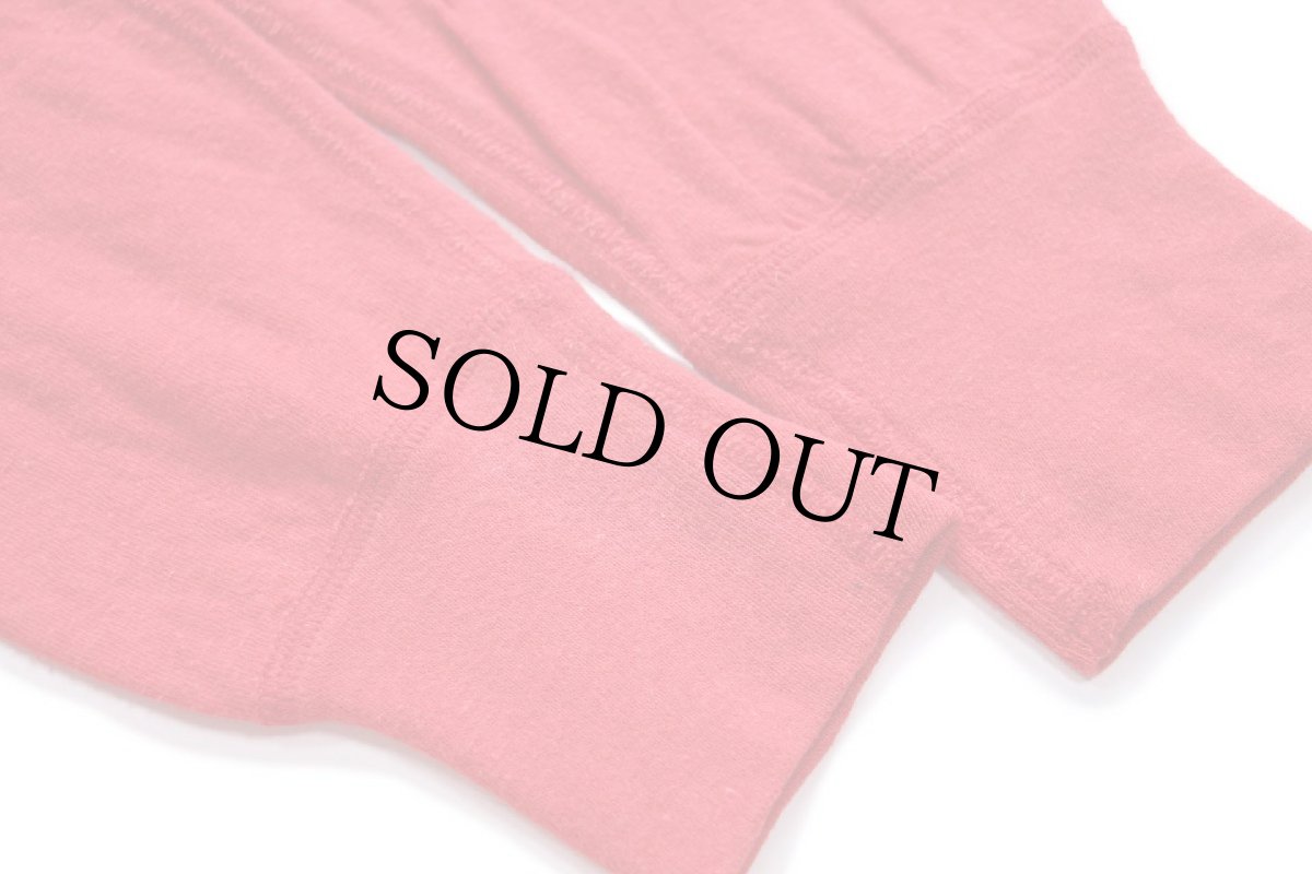 画像8: 90s USA製 duofold 2レイヤー アンダー オールインワン ユニオンスーツ 赤 L (8)