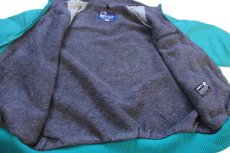 画像5: 80s USA製 Penfildペンフィールド polarplus フリースライナー ナイロンジャケット エメラルドグリーン L (5)