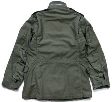画像2: 60s 米軍 U.S.ARMY M-65 フィールドジャケット 2nd オリーブグリーン L-S (2)